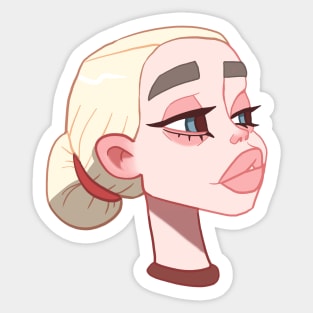 WWx face Sticker